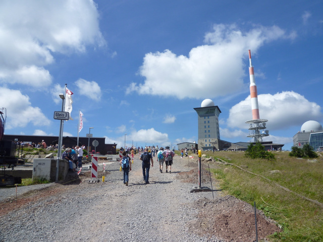 Touristenansturm auf dem Harz im Harz