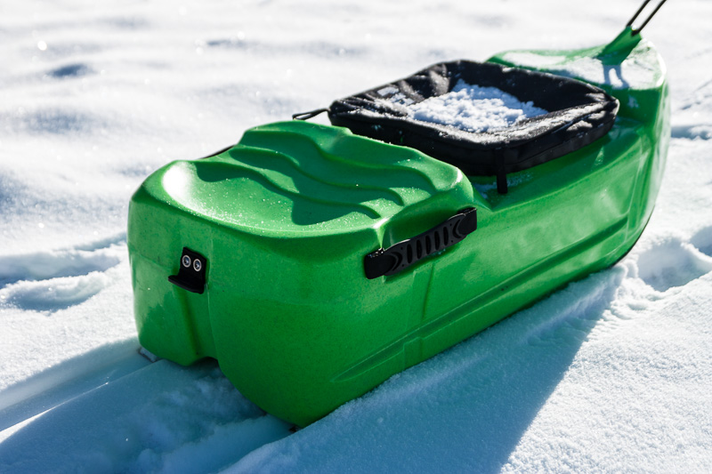 Schlitten fahren im harz
